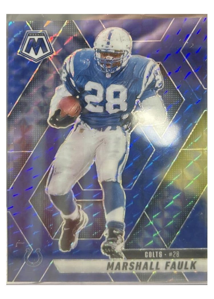 2025 Panini Mosaic Base Set Marshall Faulk #26 card