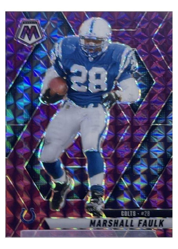 2025 Panini Mosaic Base Set Marshall Faulk #26 card