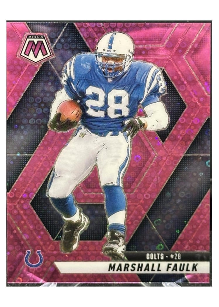 2025 Panini Mosaic Base Set Marshall Faulk #26 card