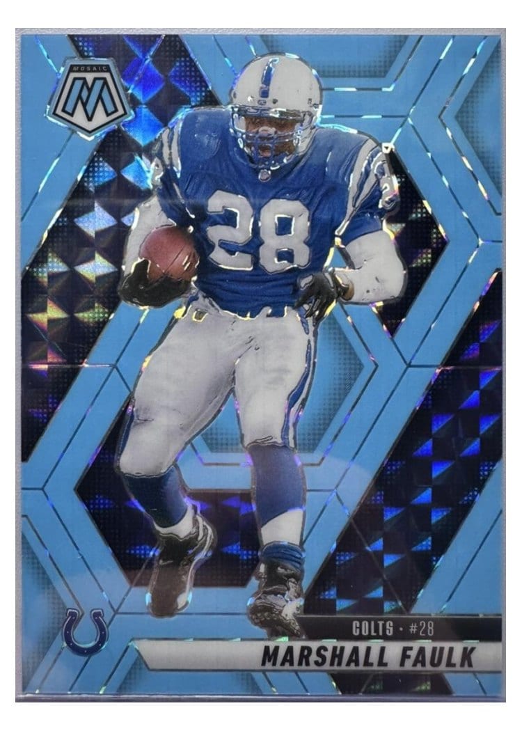 2025 Panini Mosaic Base Set Marshall Faulk #26 card