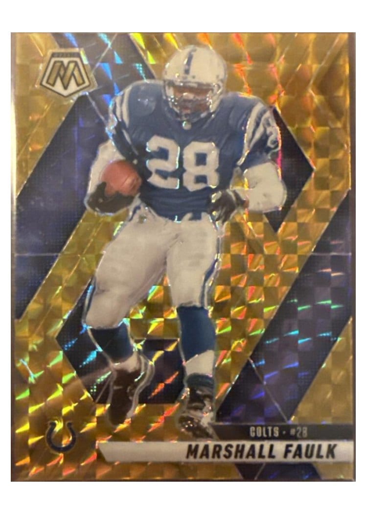 2025 Panini Mosaic Base Set Marshall Faulk #26 card