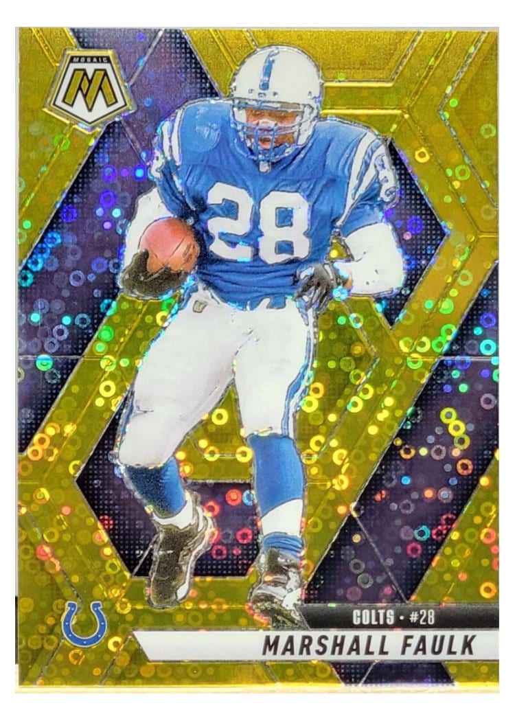2025 Panini Mosaic Base Set Marshall Faulk #26 card