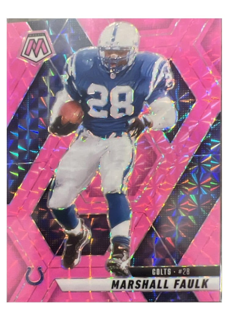 2025 Panini Mosaic Base Set Marshall Faulk #26 card