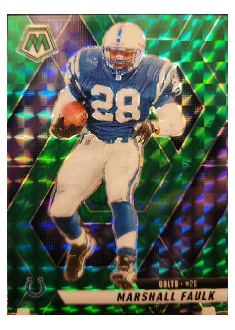 2025 Panini Mosaic Base Set Marshall Faulk #26 card