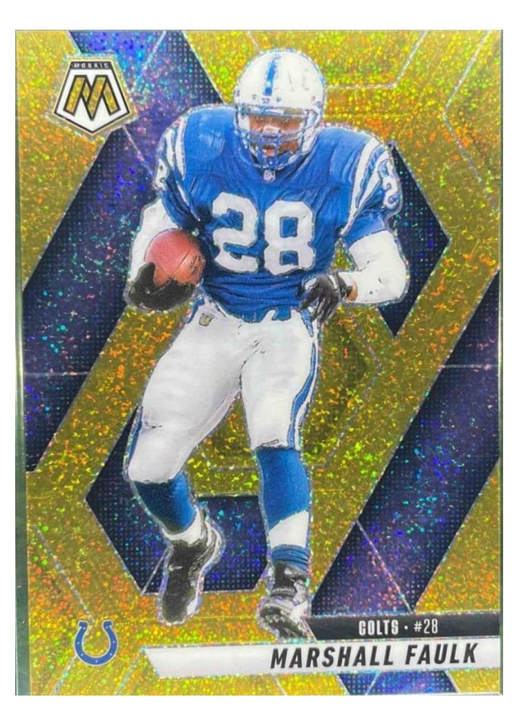 2025 Panini Mosaic Base Set Marshall Faulk #26 card