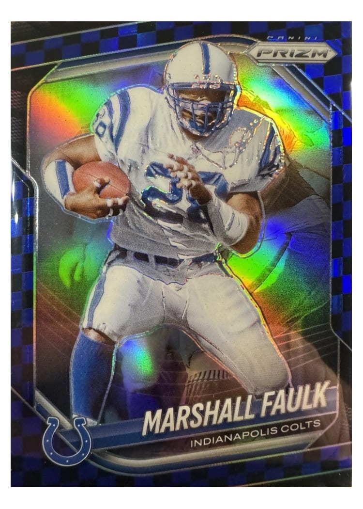 2025 Panini Prizm Base Set Marshall Faulk #75 card