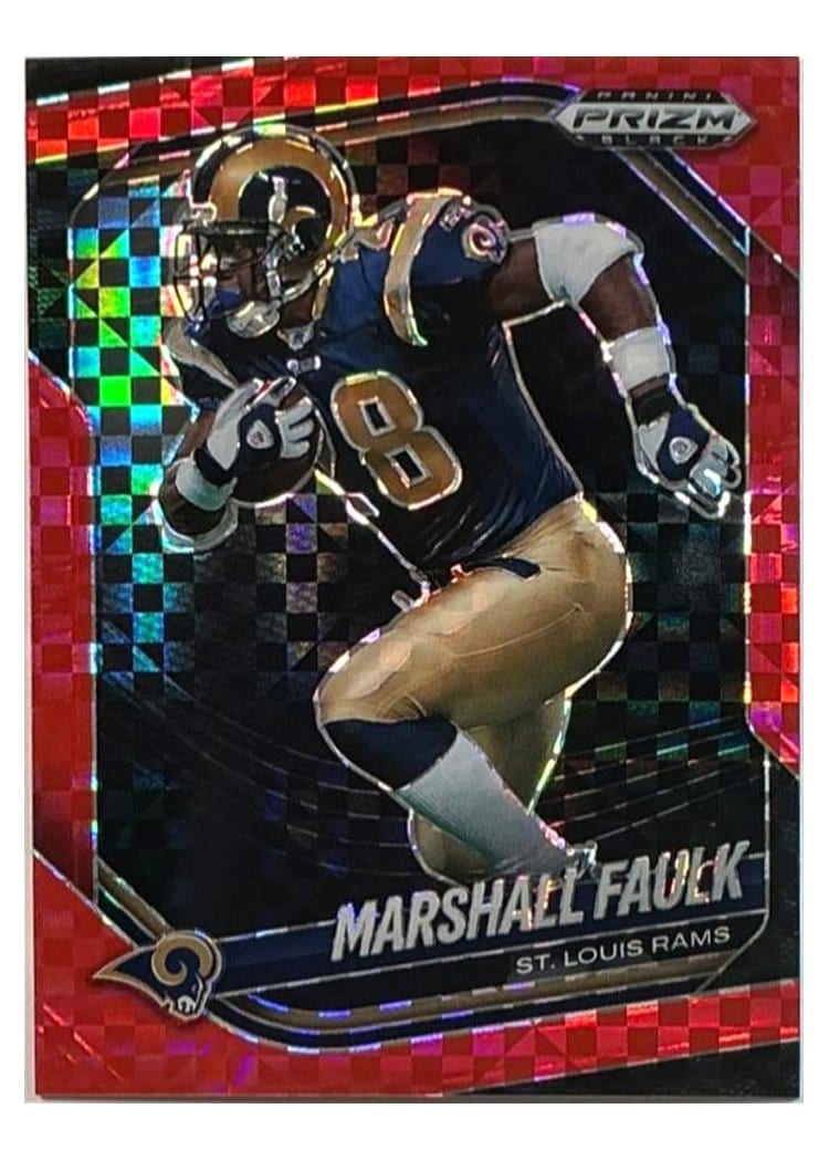 2025 Panini Prizm Base Set Marshall Faulk #75 card