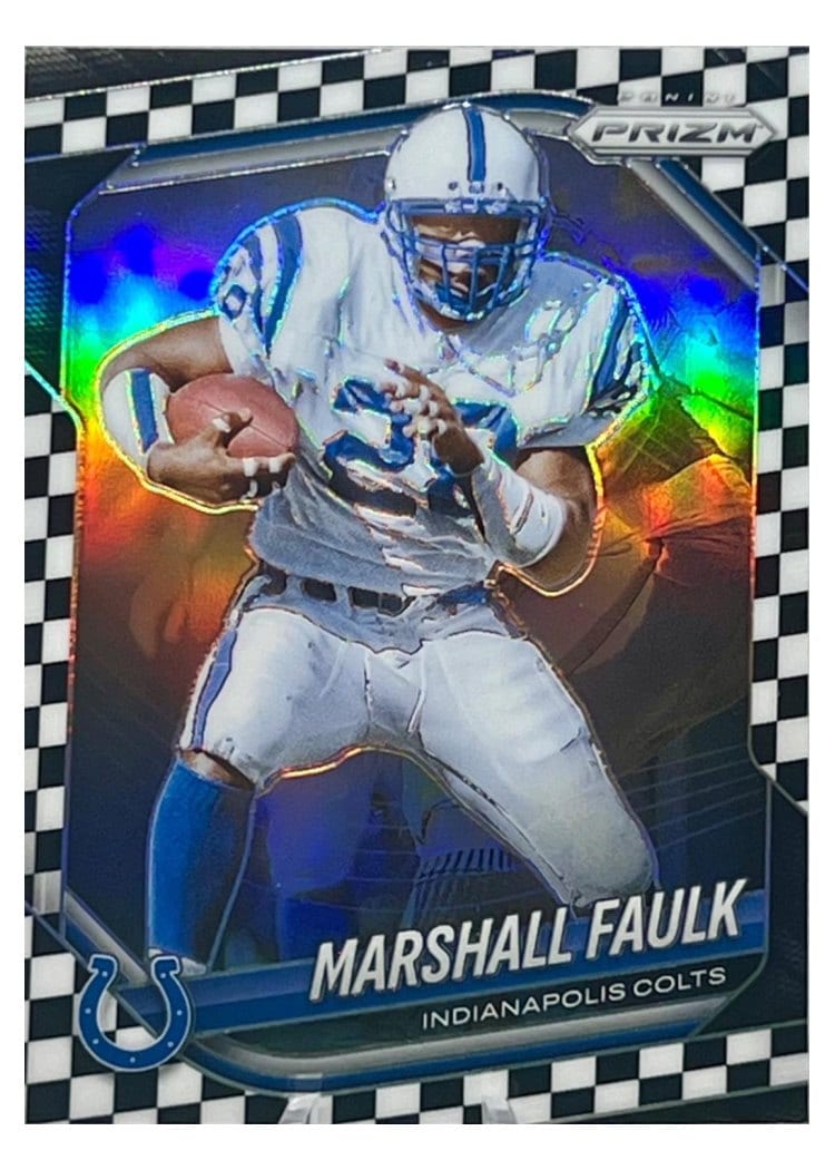 2025 Panini Prizm Base Set Marshall Faulk #75 card
