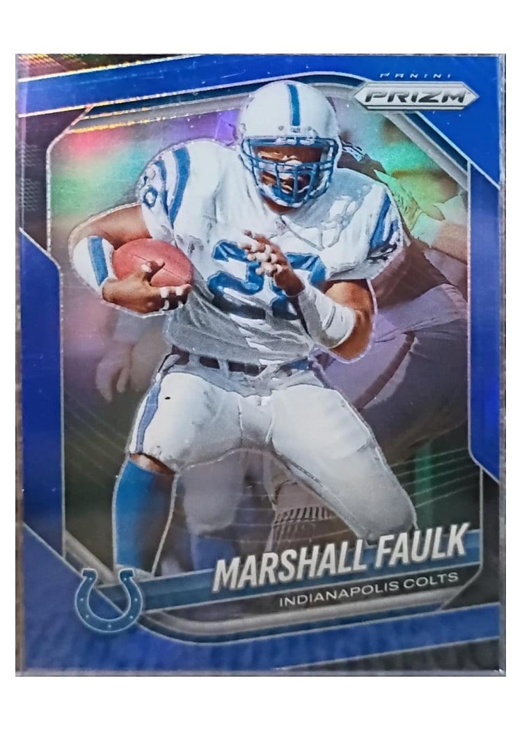 2025 Panini Prizm Base Set Marshall Faulk #75 card