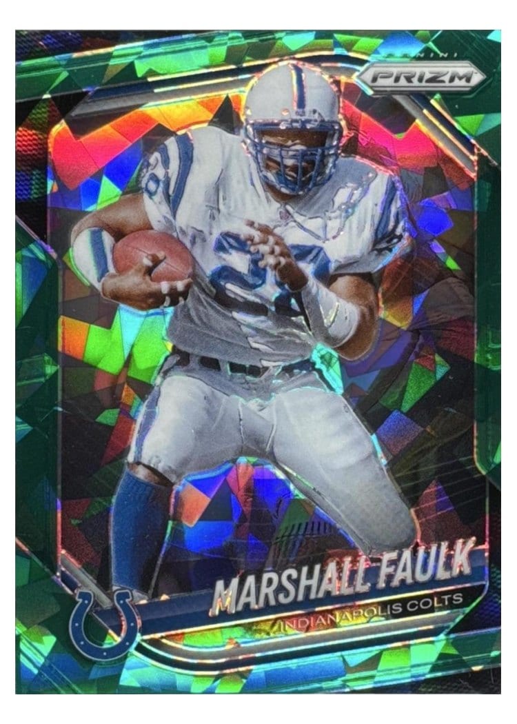 2025 Panini Prizm Base Set Marshall Faulk #75 card