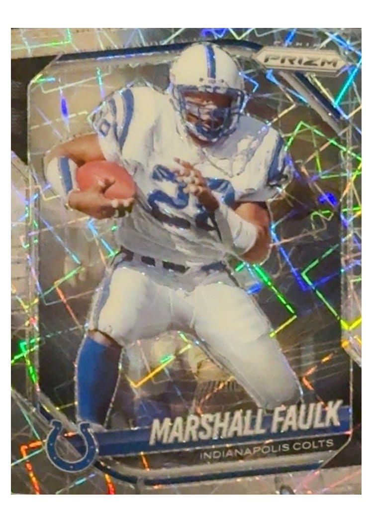 2025 Panini Prizm Base Set Marshall Faulk #75 card