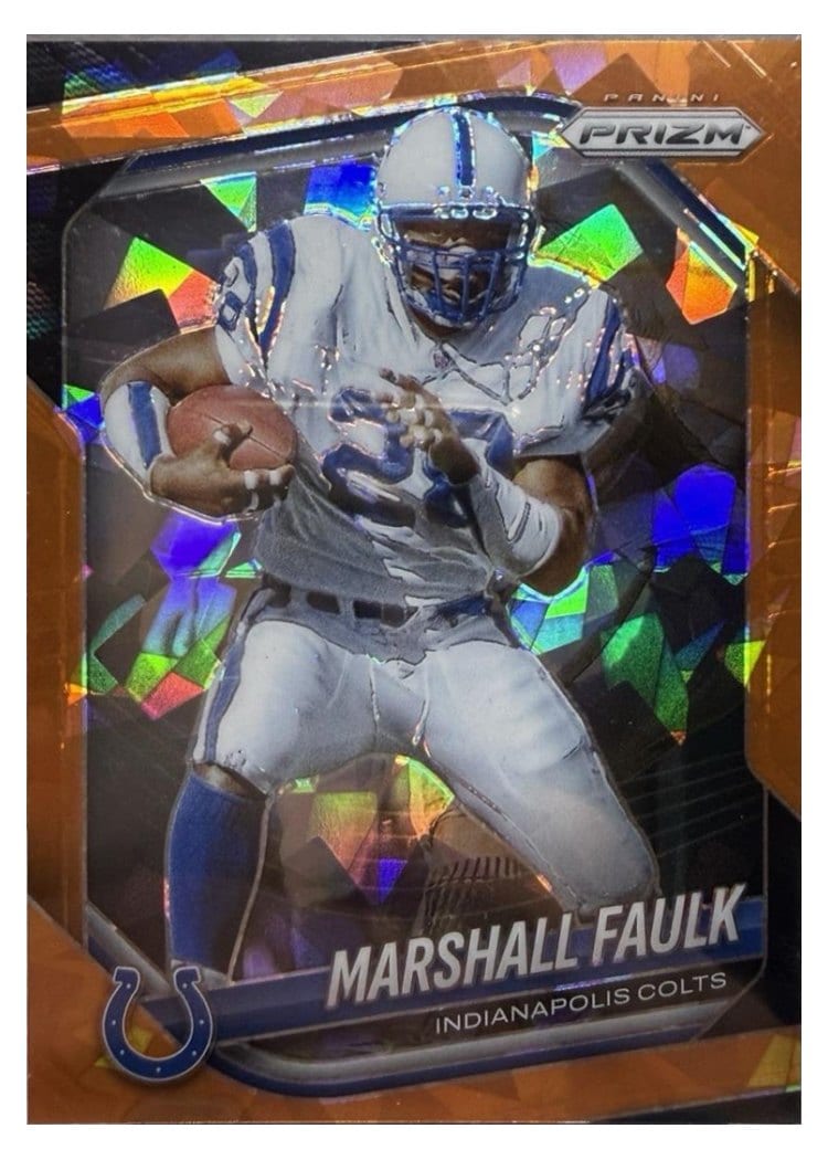 2025 Panini Prizm Base Set Marshall Faulk #75 card