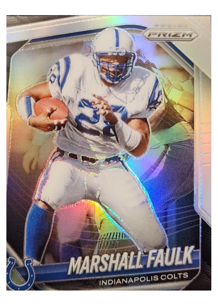 2025 Panini Prizm Base Set Marshall Faulk #75 card