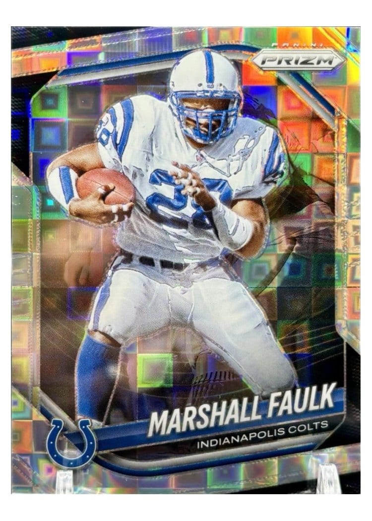 2025 Panini Prizm Base Set Marshall Faulk #75 card