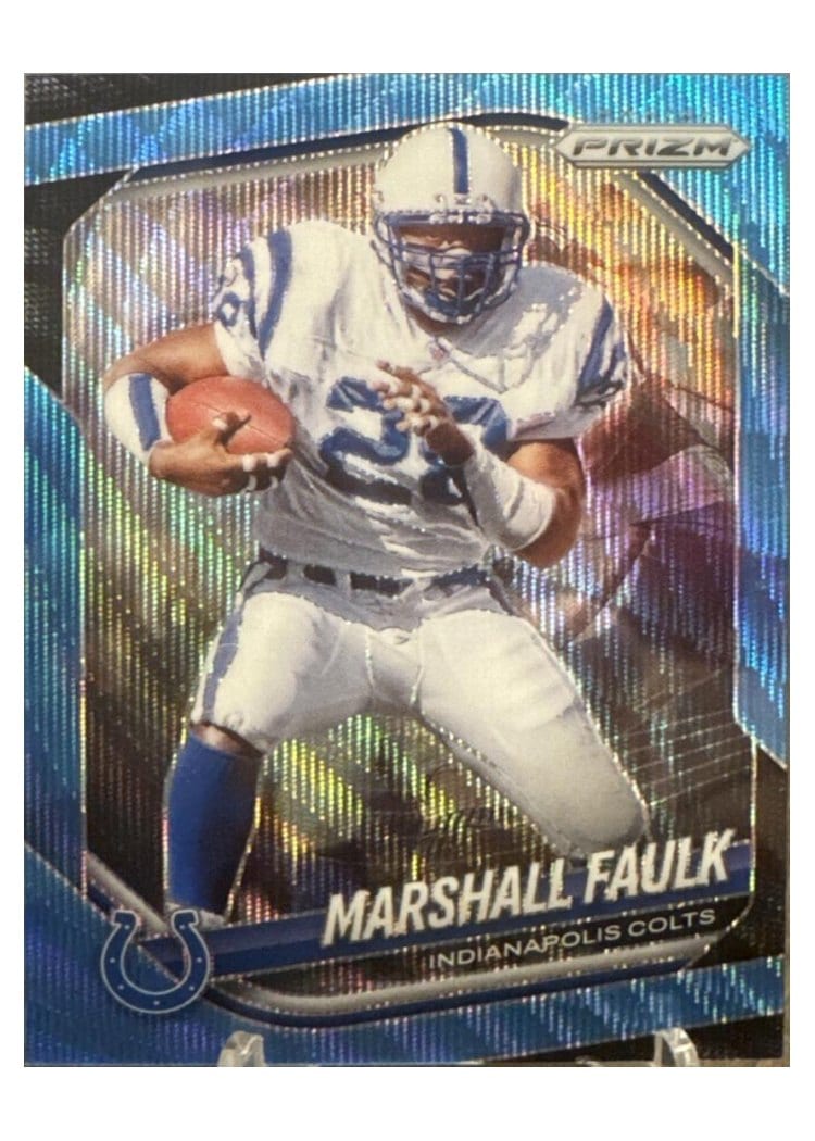 2025 Panini Prizm Base Set Marshall Faulk #75 card