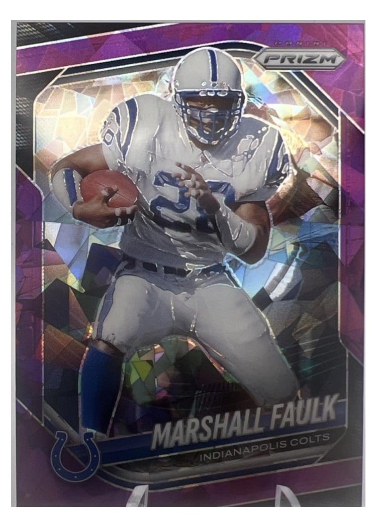 2025 Panini Prizm Base Set Marshall Faulk #75 card
