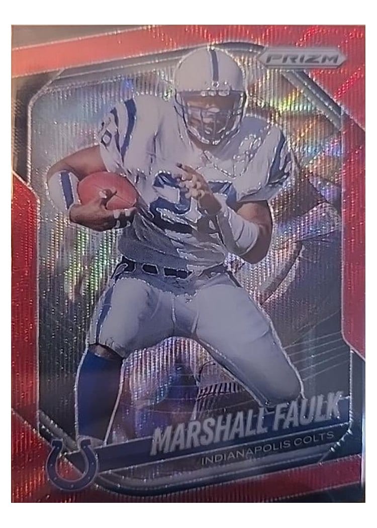 2025 Panini Prizm Base Set Marshall Faulk #75 card