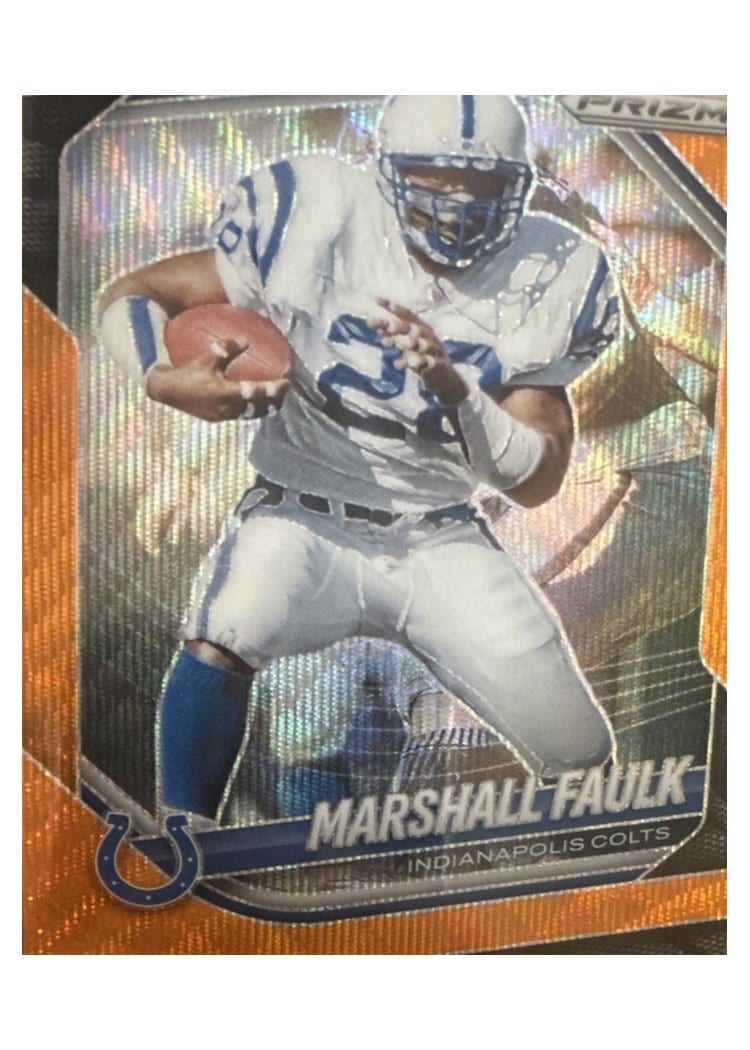 2025 Panini Prizm Base Set Marshall Faulk #75 card