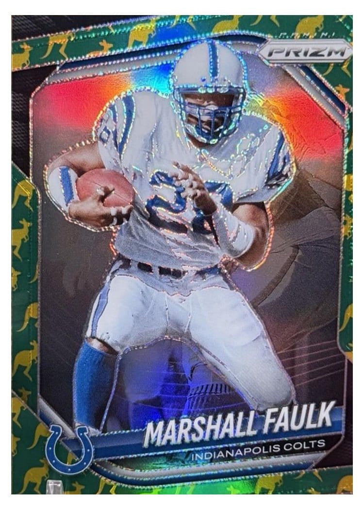 2025 Panini Prizm Base Set Marshall Faulk #75 card