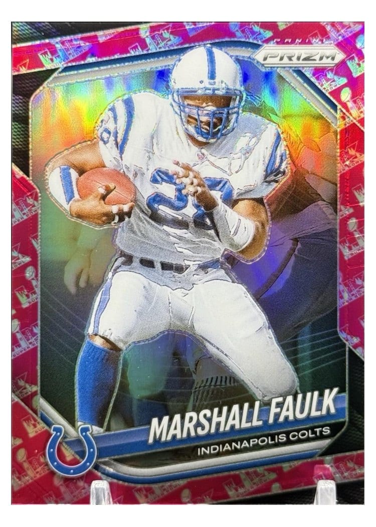 2025 Panini Prizm Base Set Marshall Faulk #75 card