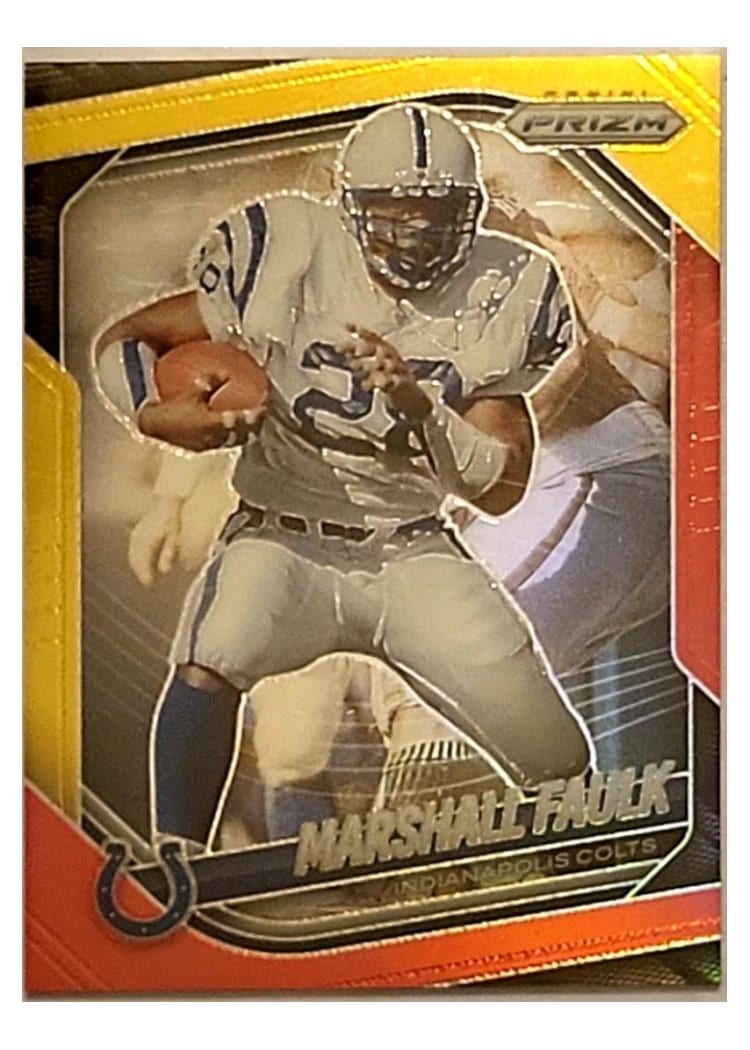 2025 Panini Prizm Base Set Marshall Faulk #75 card