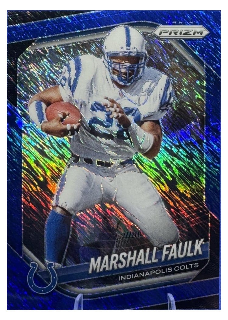 2025 Panini Prizm Base Set Marshall Faulk #75 card