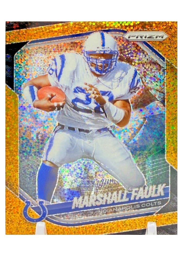 2025 Panini Prizm Base Set Marshall Faulk #75 card