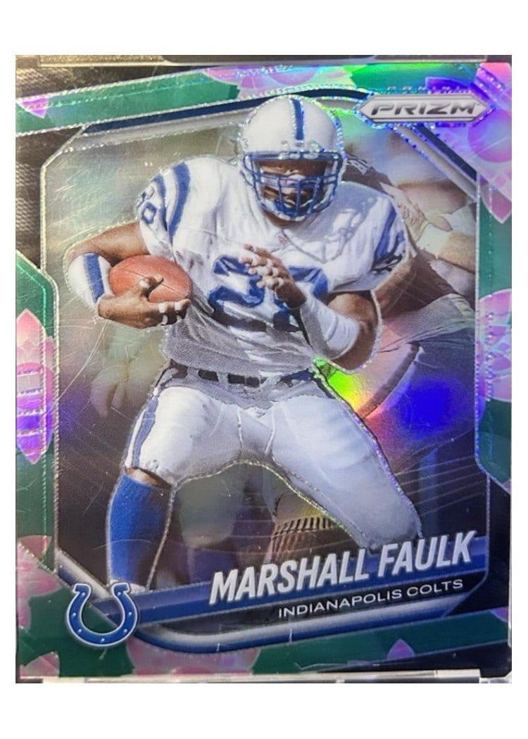 2025 Panini Prizm Base Set Marshall Faulk #75 card