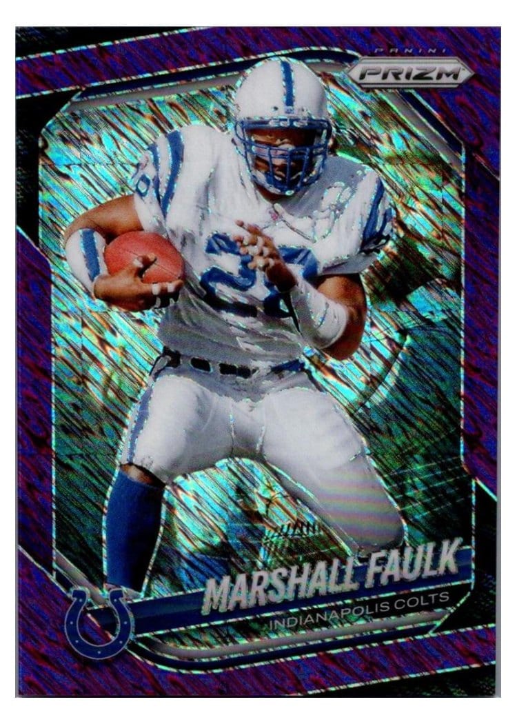 2025 Panini Prizm Base Set Marshall Faulk #75 card