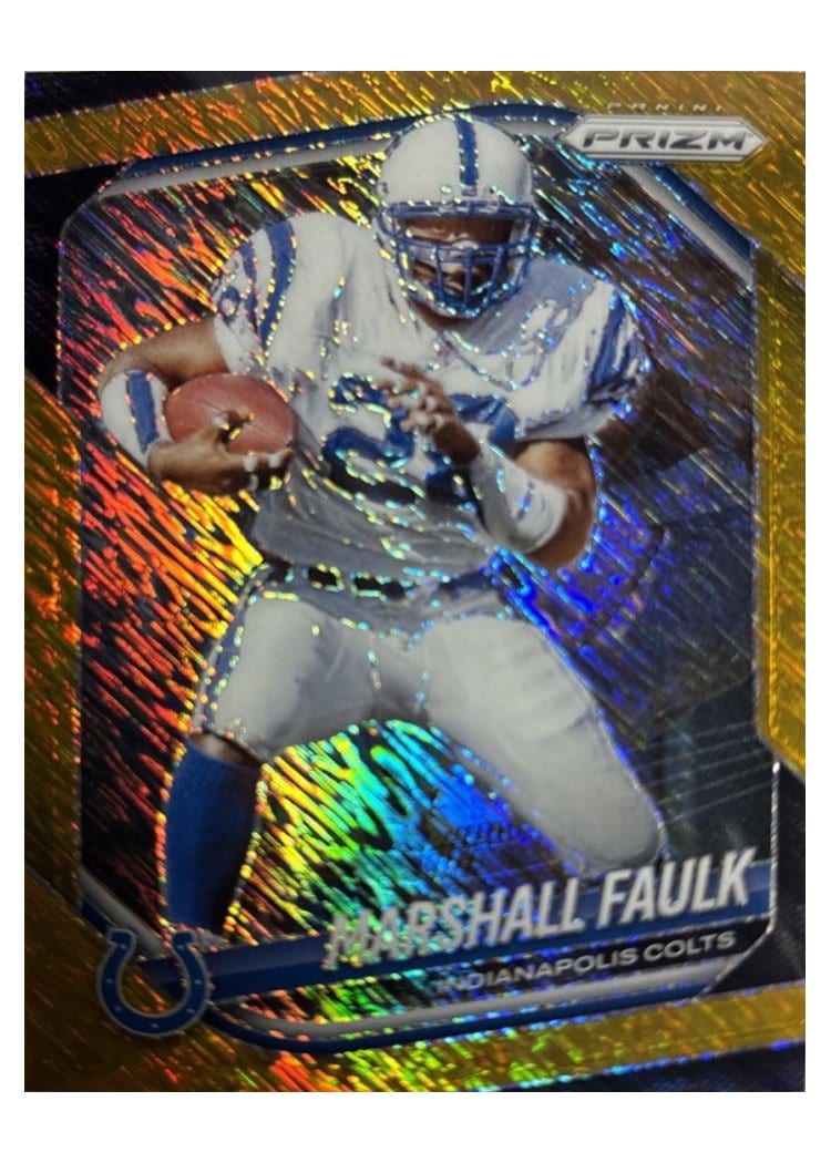 2025 Panini Prizm Base Set Marshall Faulk #75 card