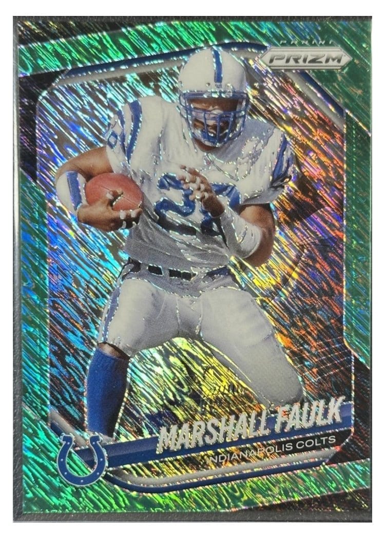 2025 Panini Prizm Base Set Marshall Faulk #75 card