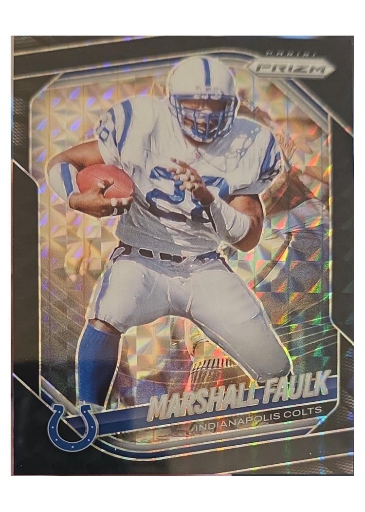 2025 Panini Prizm Base Set Marshall Faulk #75 card