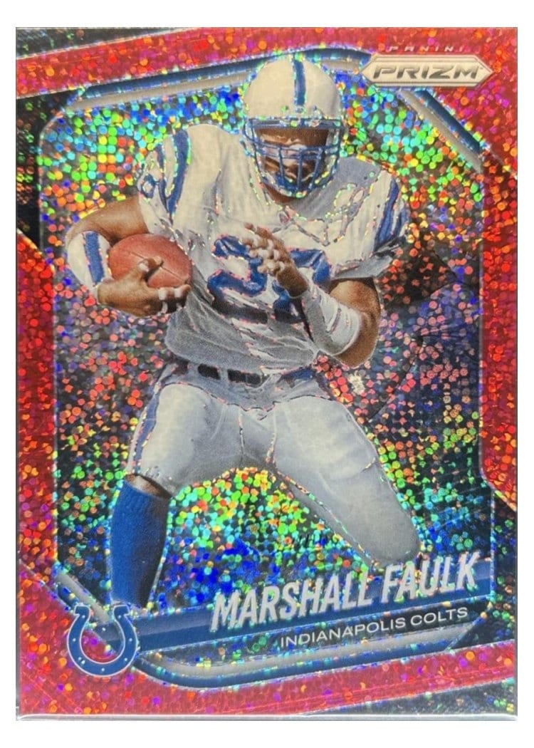 2025 Panini Prizm Base Set Marshall Faulk #75 card