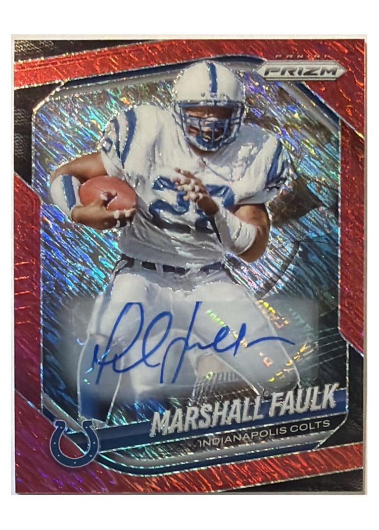 2025 Panini Prizm Base Set Marshall Faulk #75 card