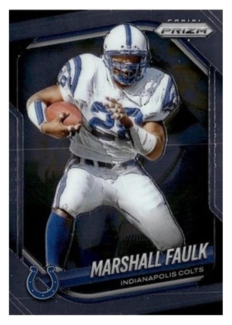 2025 Panini Prizm Base Set Marshall Faulk #75 card