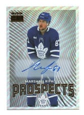 2024-25 Skybox Metal Universe Skybox Premium Prospects Auto Marshall Rifai #PP-8 card