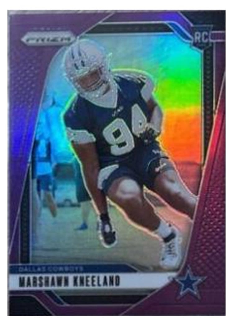 2024 Panini Prizm Base Set Marshawn Kneeland #373 card
