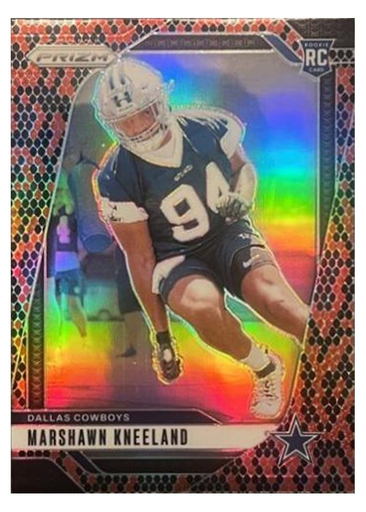 2024 Panini Prizm Base Set Marshawn Kneeland #373 card