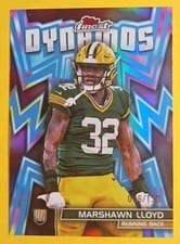 2024 Finest Dynamos Marshawn Lloyd #DYN-2 card