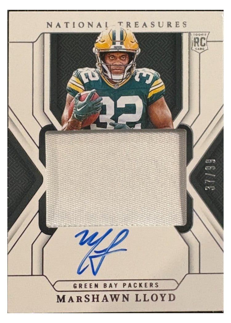 2024 Panini National Treasures Base Set MarShawn Lloyd #181 card