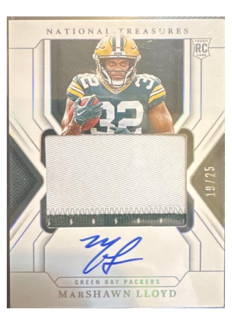 2024 Panini National Treasures Base Set MarShawn Lloyd #181 card