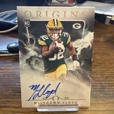 2024 Panini Origins Rookie Autographs MarShawn Lloyd #RAU-MLL card