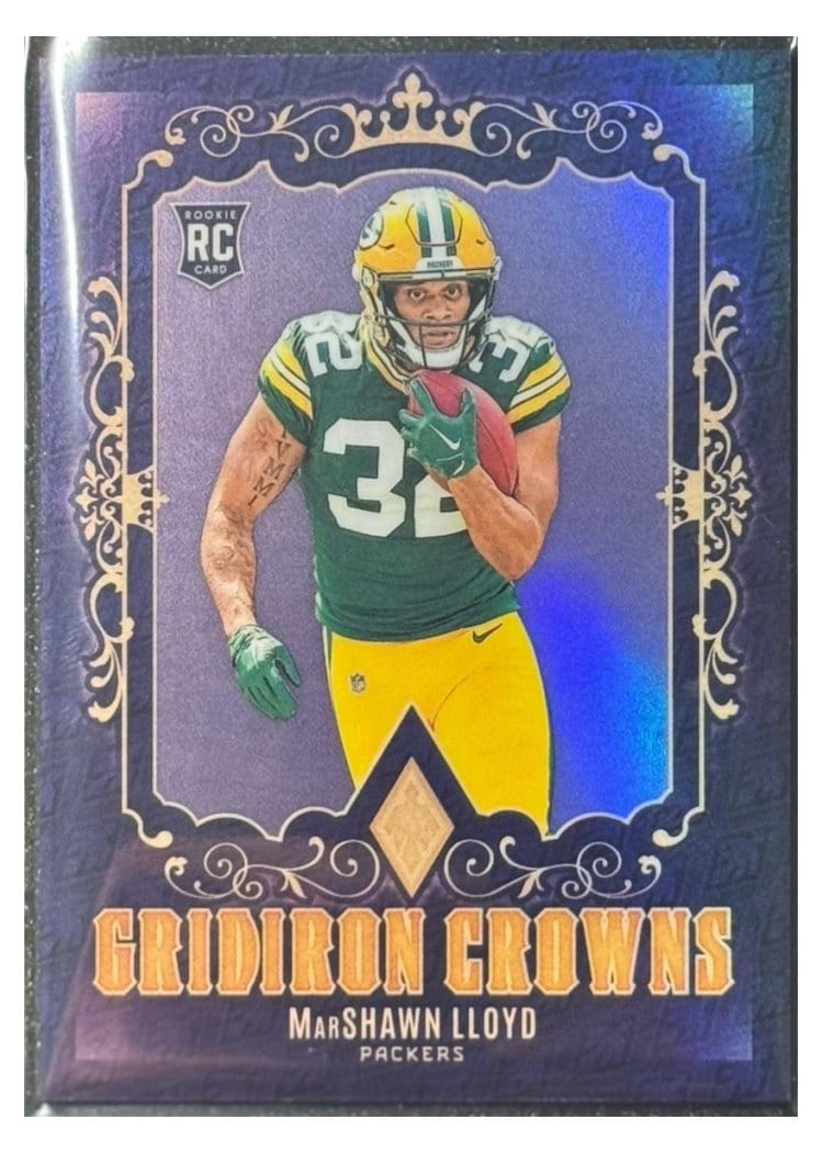 2024 Panini Phoenix Gridiron Crowns MarShawn Lloyd #GC-MLD card