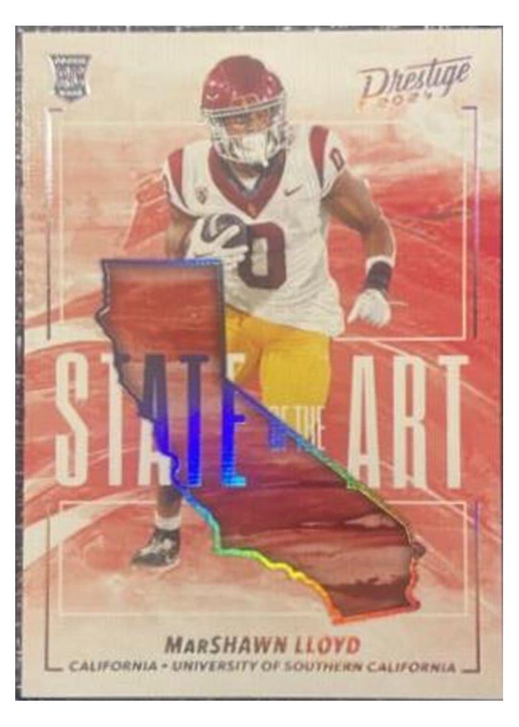 2024 Panini Prestige State of the Art MarShawn Lloyd #SA-MLD card