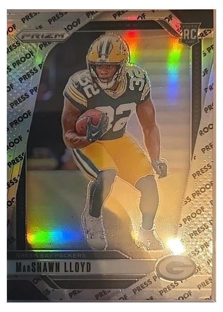 2024 Panini Prizm Base Set MarShawn Lloyd #374 card