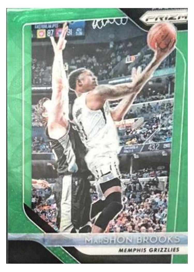 2018-19 Panini Prizm Base Set MarShon Brooks #96 card