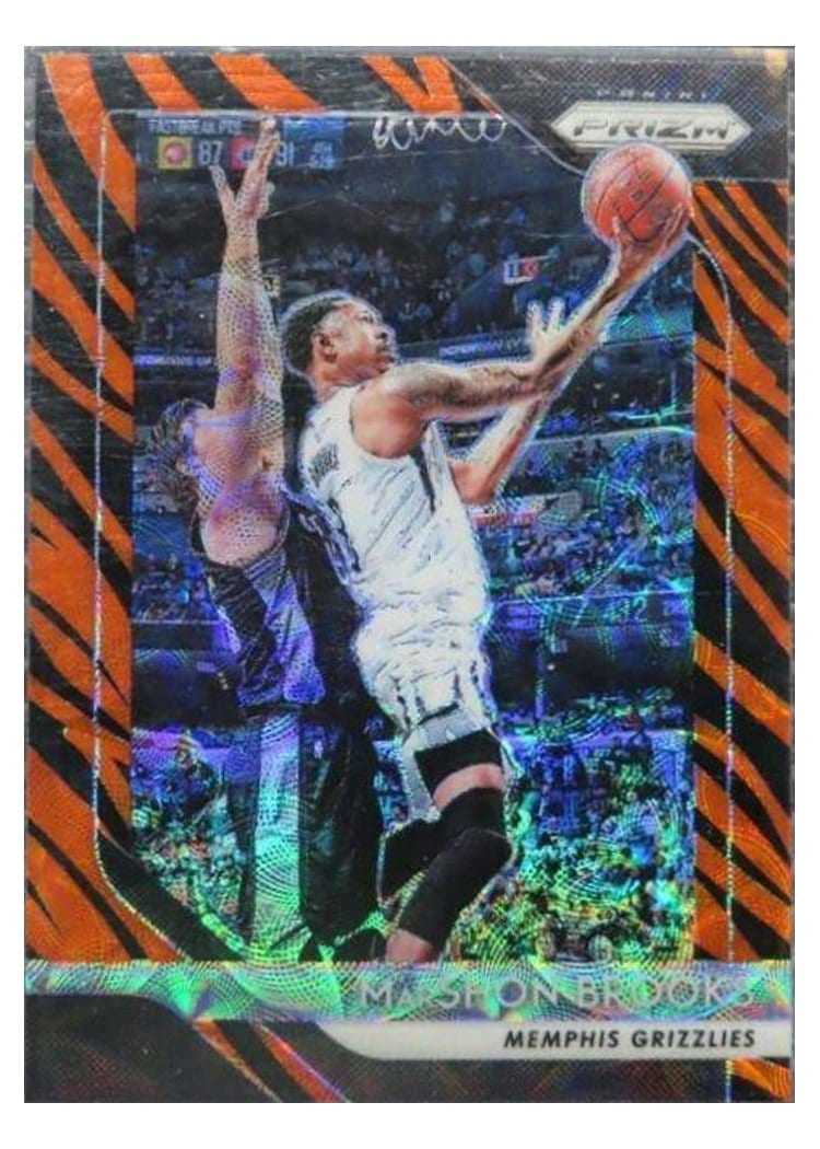 2018-19 Panini Prizm Base Set MarShon Brooks #96 card
