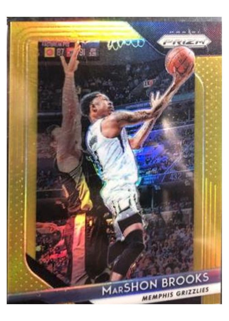 2018-19 Panini Prizm Base Set MarShon Brooks #96 card