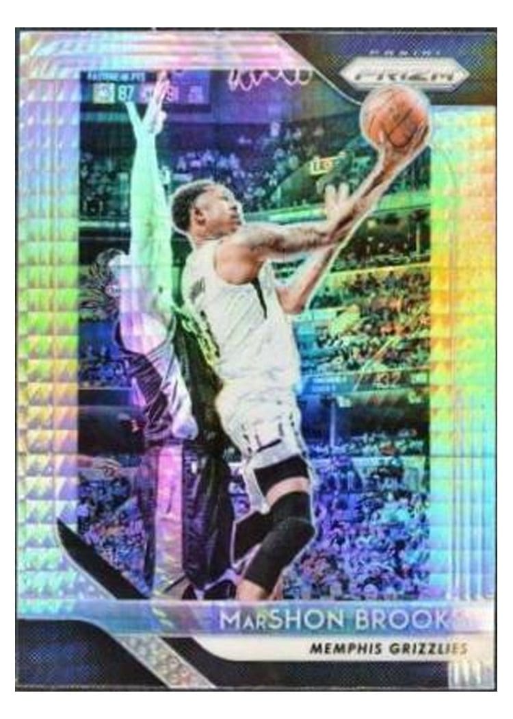 2018-19 Panini Prizm Base Set MarShon Brooks #96 card