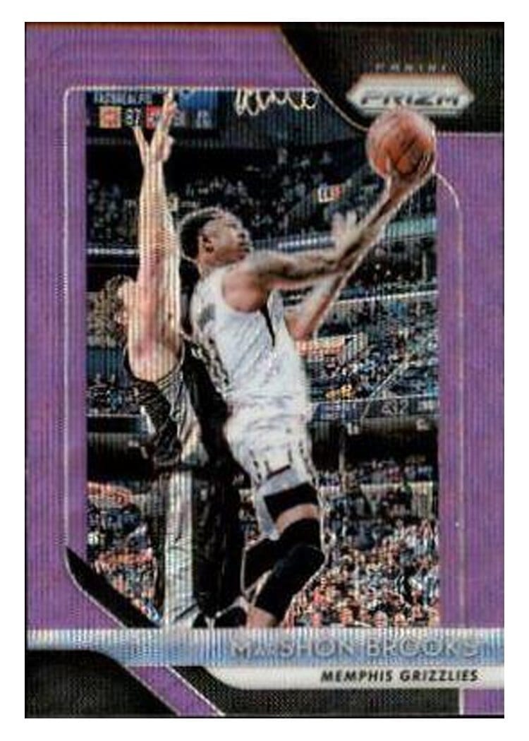 2018-19 Panini Prizm Base Set MarShon Brooks #96 card
